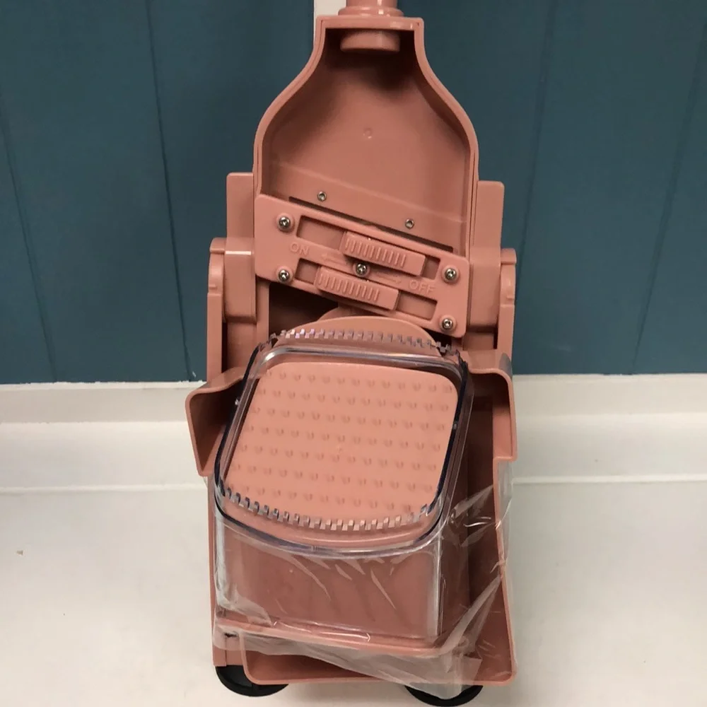 Kitchen HQ XL Vertical Mandoline‎ Mauve pink